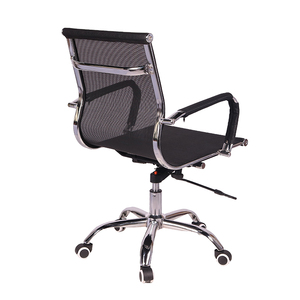 Popular moderna comercial muebles de marco de Metal silla de oficina giratoria de malla Silla de ordenador - Product Image 2