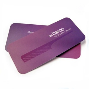 Haute qualité et bon prix Coin rond découpé cartes de visite - Product Image 1