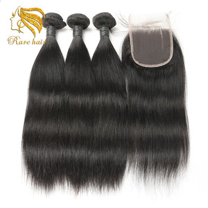 Cruda al por mayor cabello indio paquetes cutícula alineada indio recto de la armadura del pelo humano de los proveedores - Product Image 6