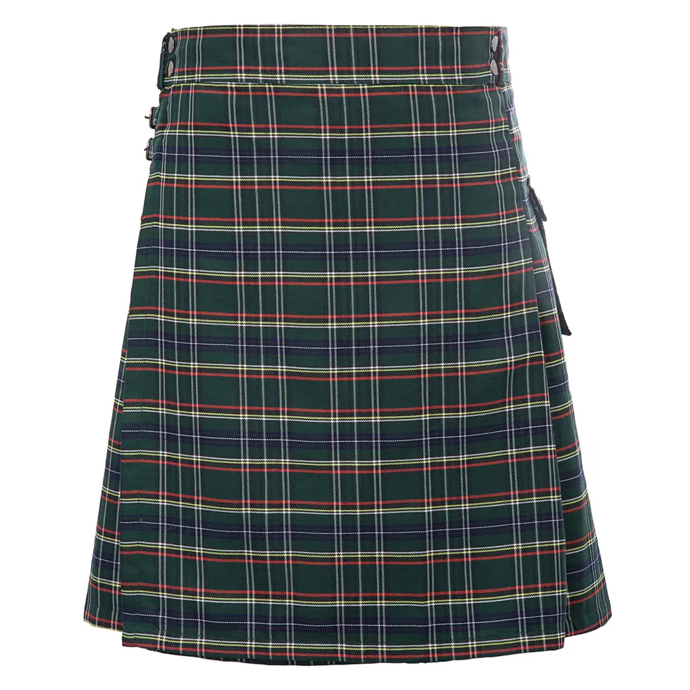 SL000118 Người Đàn Ông Phong Cách Scotland Scotland Quốc Gia Sọc Tiện Ích Kilt Váy