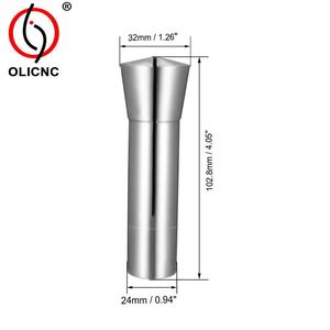 คอลเล็ต R8 สำหรับเครื่อง CNC ขนาดเมตริก M12 และขนาดนิ้ว 7/16 <span class=keywords><strong>UNF</strong></span> คอลเล็ต R8 รูหนีบ 3-20 มม. - Product Image 2