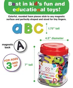 2023 Hot-selling Foam Magnetic Alphabet And Letters Educational Toy EVA