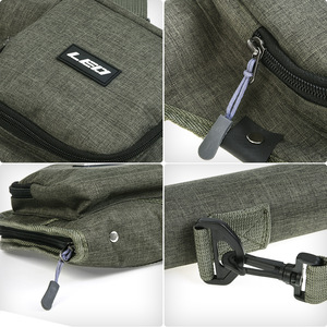 Borse per mulinello per canna da Pesca a <span class=keywords><strong>mosca</strong></span> cintura di tela <span class=keywords><strong>borsa</strong></span> per zaino a tracolla per mulinello da Pesca multifunzione portatile per carpa Pesca - Product Image 4