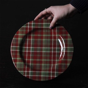 melamina placa durable ecológico casuales al aire libre comidas platos libre de bpa placa para las partes <span class=keywords><strong>a</strong></span> casa - Product Image 3
