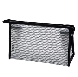 Hot Selling Travel Custom PVC Makeup Mesh Cosmetic Bag