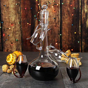 <span class=keywords><strong>Carafe</strong></span> à <span class=keywords><strong>vin</strong></span> en verre/cristal transparent <span class=keywords><strong>vin</strong></span> aérateur/<span class=keywords><strong>vin</strong></span> <span class=keywords><strong>decanter</strong></span> - Product Image 1
