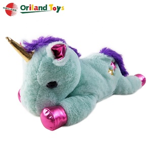 <span class=keywords><strong>Peluche</strong></span> Unicorno Morbido e Carino con <span class=keywords><strong>Occhi</strong></span> <span class=keywords><strong>Grandi</strong></span> e Glitter di Shanghai ORILAND - Product Image 3
