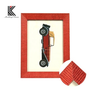 <span class=keywords><strong>Rojo</strong></span>, blanco, azul mexicano madera africana <span class=keywords><strong>de</strong></span> 2x2 marco <span class=keywords><strong>de</strong></span> foto para regalo - Product Image 2