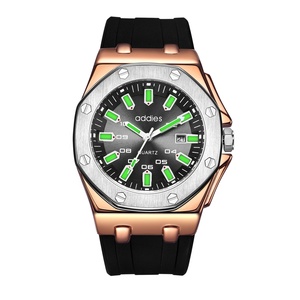 Reloj de Cuarzo para Hombre, Resistente al Agua 3BAR, Caja de Aleación con Silicona, ADDIES MY-052 - Product Image 1