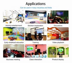 Inteligente de 55 pulgadas Panel plano 3D proyección interactiva sistema pizarra 4 <span class=keywords><strong>K</strong></span> TV Multi Touch educación todo en una PC - Product Image 6