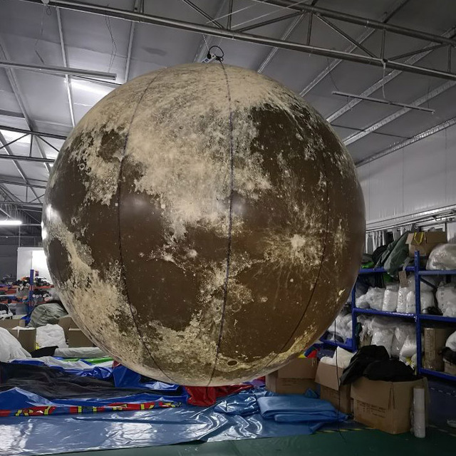 1.5 Meter Giant Inflatable Moon Model with Led Light
