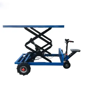 Multi-function flat panel electric car /Electric trolley cart /Warehouse logistics tools
