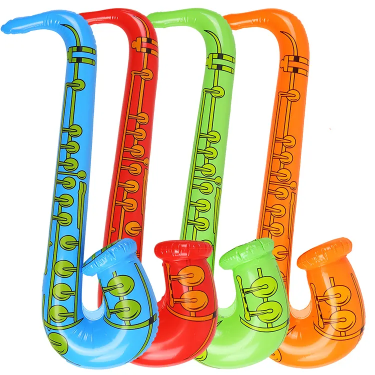 Party Music Instruments Blow Up Musikalisches Kinderspiel zeug für Erwachsene für aufblasbares Saxophon