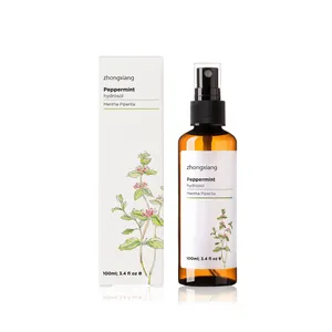 Private Label Rose Chamomile Peppermint Lavender Hydrosol Floral Waters For Makeup Setting Spray