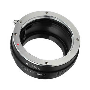Anel adaptador Para <span class=keywords><strong>Sony</strong></span> <span class=keywords><strong>Alpha</strong></span> Minolta AF-tipo de Lente Para NEX 3,5,7 E-mount Camera
