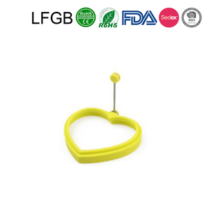 Silicone en forme d'oeuf frit anneau. Meilleur cuisine ustensiles de cuisine. Egg outil moule - Product Image 3