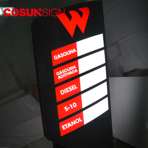 Outdoor LED <strong>Advertising</strong> Display <strong>Light</strong> <strong>Boxes</strong> Filling Station and Petrol Station Sign - Product Image 3