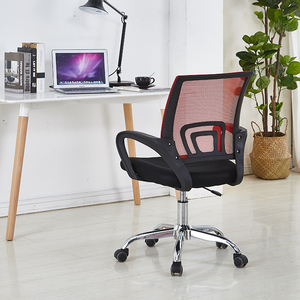 Barato moderno fijo de alta <span class=keywords><strong>a</strong></span> apilable simple ejecutivo base de malla habitación asientos visitante giratorias de oficina sillas de escritorio - Product Image 4