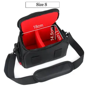 Lymech Brand Professional photo Custom Small Large Travel Messenger Tote Sling Shoulder Waterproof Digital Dslr Camera Bag