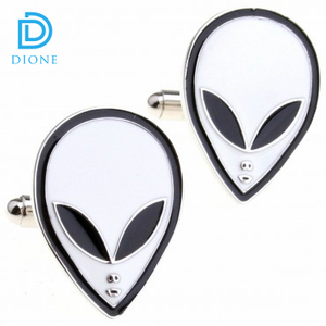 Los hombres de gama alta accesorios chapados <span class=keywords><strong>en</strong></span> oro negro gemelos para los hombres traje camisas de manga botón - Product Image 5