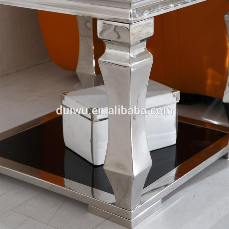 Moderne de luxe marbre table de thé table d'appoint café en mesure