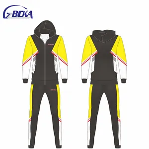 Good quality Factory blank tracksuit Custom Mens Design Your Own Jogging Suit Wholesale Plain Tracksuit