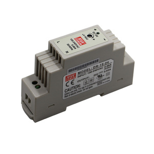 <span class=keywords><strong>Dr</strong></span>-15-24 meanwell 15 W potencia industrial carril DIN fuente de alimentación conmutada 5 V 12 V 15 V 24 V - Product Image 1