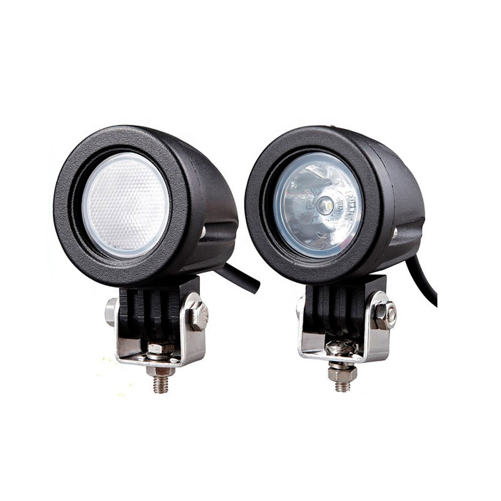 Светодиодные противотуманные фары для мотоцикла, 12 В, 24 В, 2 дюйма, 2 дюйма, 10 Вт