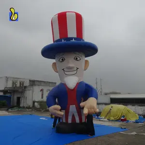 20 voeten Giant Opblaasbare Uncle Sam naar DE VS