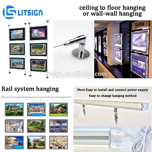 Alibaba <span class=keywords><strong>en</strong></span> España cartel magnética de caja de luz led cartel muestra - Product Image 5