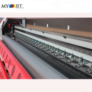 Industrial de alta velocidad rollo a rollo de banner de inyección de tinta de la máquina de <span class=keywords><strong>3</strong></span>,2 m impresora konica en China - Product Image 4