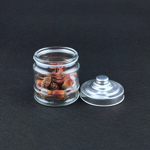 โถแก้วใสปิดผนึกได้มีฝาปิดสำหรับเก็บชากาแฟน้ำตาลหรือลูกอม - Product Image 6