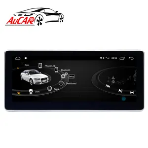 AuCAR 8,8 "Android 10 Radio del coche de la pantalla táctil estéreo de Audio y Video reproductor de DVD de navegación GPS unidad para Audi Q3 2012-2018