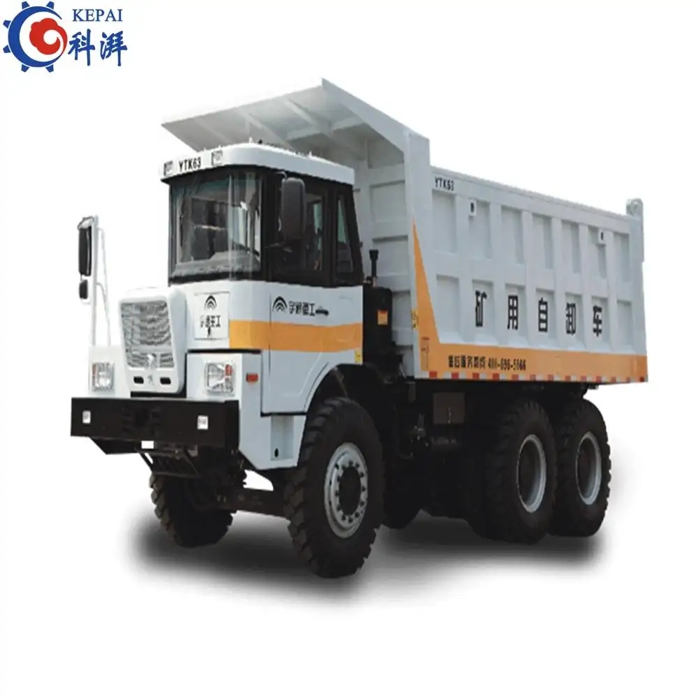 40T yutong di estrazione mineraria discarica camion YTK63