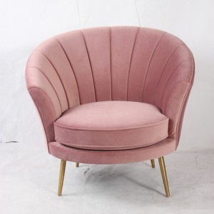 De acento Sillas De terciopelo rosa silla Popular mejor venta de estilo moderno, <span class=keywords><strong>muebles</strong></span> de Casa de silla de salón - Product Image 3