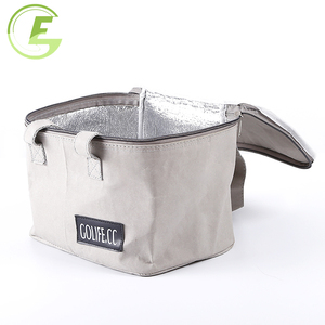 Lavable isolé et réfrigérés <span class=keywords><strong>kraft</strong></span> sac de papier pour salle à manger et pique-nique alimentaire - Product Image 5