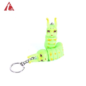 de Prix Bas En Plastique Porte-clés En Silicone Souple D'anime De Pvc En Caoutchouc <span class=keywords><strong>Caca</strong></span> Panda Ver Mignon Bébé Fille Porte-clés - Product Image 3