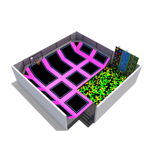 Parc de trampolines Sviya avec fosse à mousse Parcs de trampolines intérieurs Plus grand fournisseur de trampolines de cascade - Product Image 2
