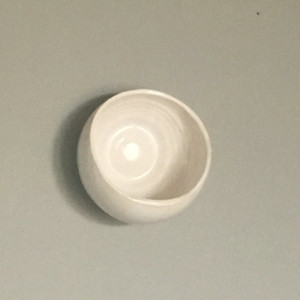 Moderne concis blanc mat balcon patio décor verticale unique <span class=keywords><strong>pot</strong></span> de jardin/plante verte <span class=keywords><strong>pot</strong></span> <span class=keywords><strong>mural</strong></span> en céramique pour le jardinage - Product Image 3