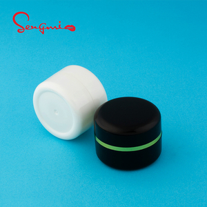 20g de 000 Élégant mini taille pot acrylique en plastique crème pour les yeux pot d'emballage de <span class=keywords><strong>laser</strong></span> de clou poudre conteneur - Product Image 1