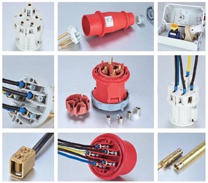 Prise industrielle de haute qualité 32A 400V IP44 en nylon CE pour systèmes électriques - Product Image 6