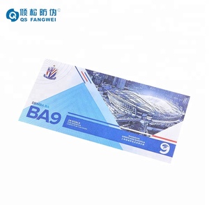 Guangzhou Qingsong precio barato de alta calidad de papel personalizado boletos de lotería - Product Image 2