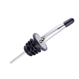 Awesome Fit Into Different Stainless Steel Classic Bottle <strong>Pourers</strong> Stainless Steel Metal Red Wine Bottles Olive <strong>Oil</strong> <strong>Pourer</strong> - Product Image 1