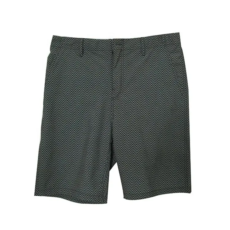 black sublimation printing beach mens hybrid shorts casual