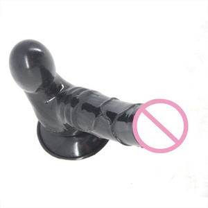 Doble cabeza consolador fuerte succión copa de pene, juguetes sexuales para las mujeres <span class=keywords><strong>lesbianas</strong></span> enchufe trasero - Product Image 2