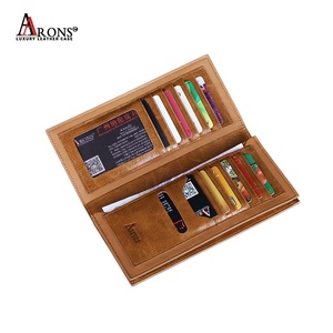 RFID barato lista de precios Real hombre <span class=keywords><strong>s</strong></span> hombres genuino de la cartera de cuero - Product Image 3