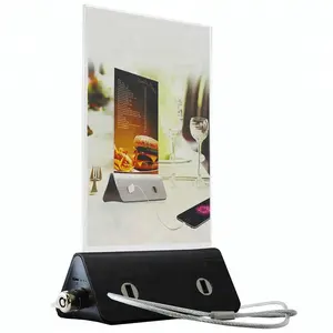 Heiße neue Produkte Tisch menü halter Power Bank Mobile Ladegerät Tisch ladegeräte für Restaurants DC Portable Power Station 5V 5V/2.0A