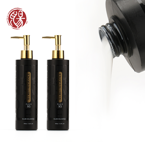 Anti-picazón hierbas limpieza queratina caída del cabello champú para grasa cuero cabelludo - Product Image 4