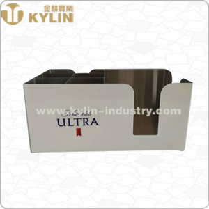 Barra de metal duradera, organizador promocional de bar, caddy KTV, con seis compartimentos - Product Image 3