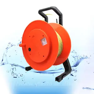 Fuente de alimentación de batería Regla de acero portátil pozo profundidad medidor de nivel de agua 150 m 250 m